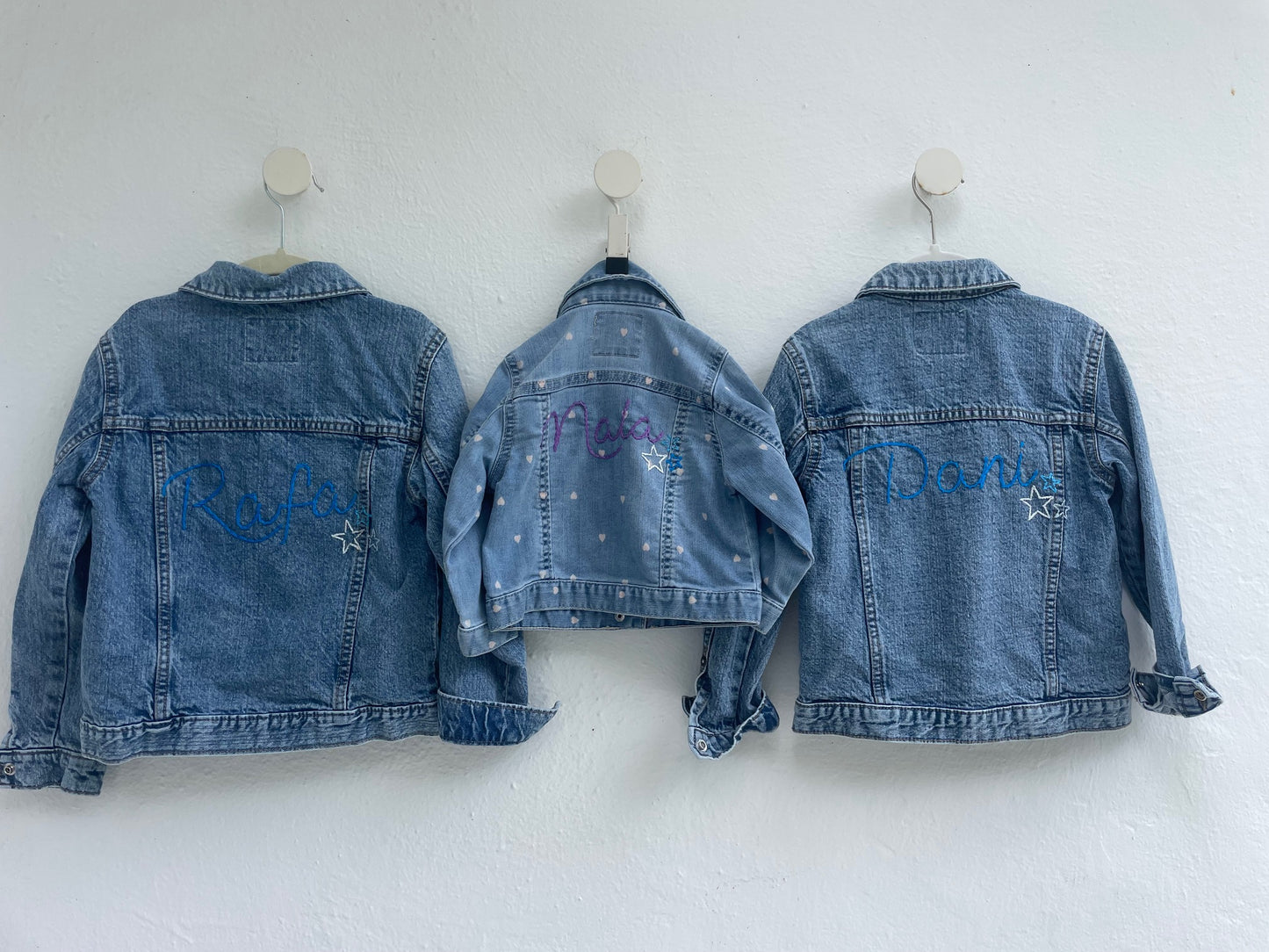 Jean Jacket - youth (hand embroidered)