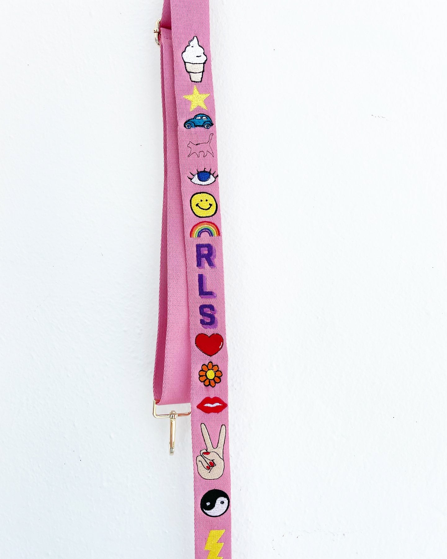 Custom Embroidered Bag Strap
