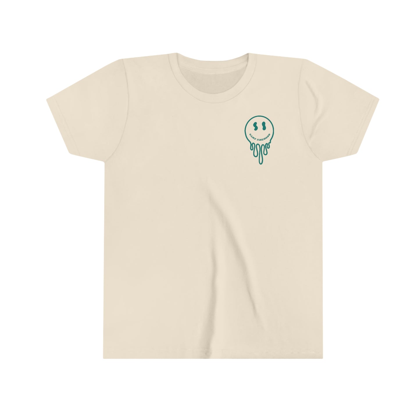 Pinewood Green drip smiley Youth SS Tee (multiple colors)
