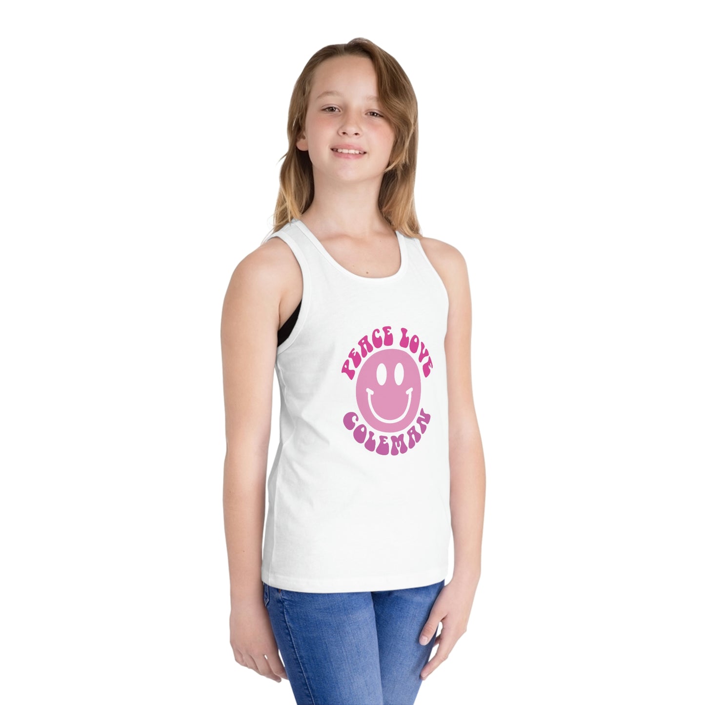 Peace,Love, Coleman Kid's Tank Top (multiple colors)