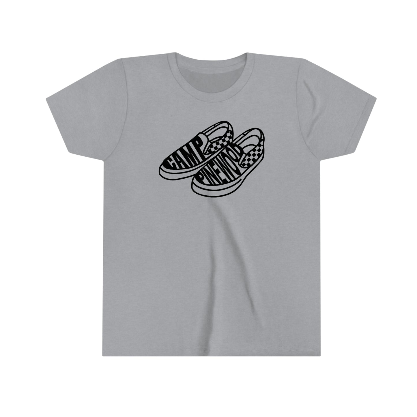 Pinewood checkered skate shoe Youth SS Tee (multiple colors)
