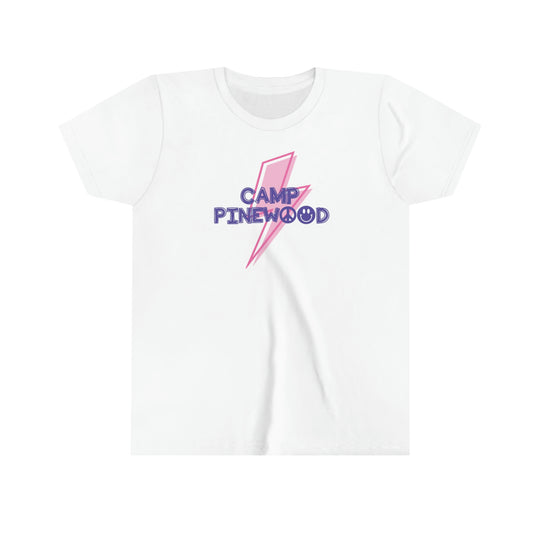 Pinewood Pink Bolt Youth SS Tee (multiple colors)