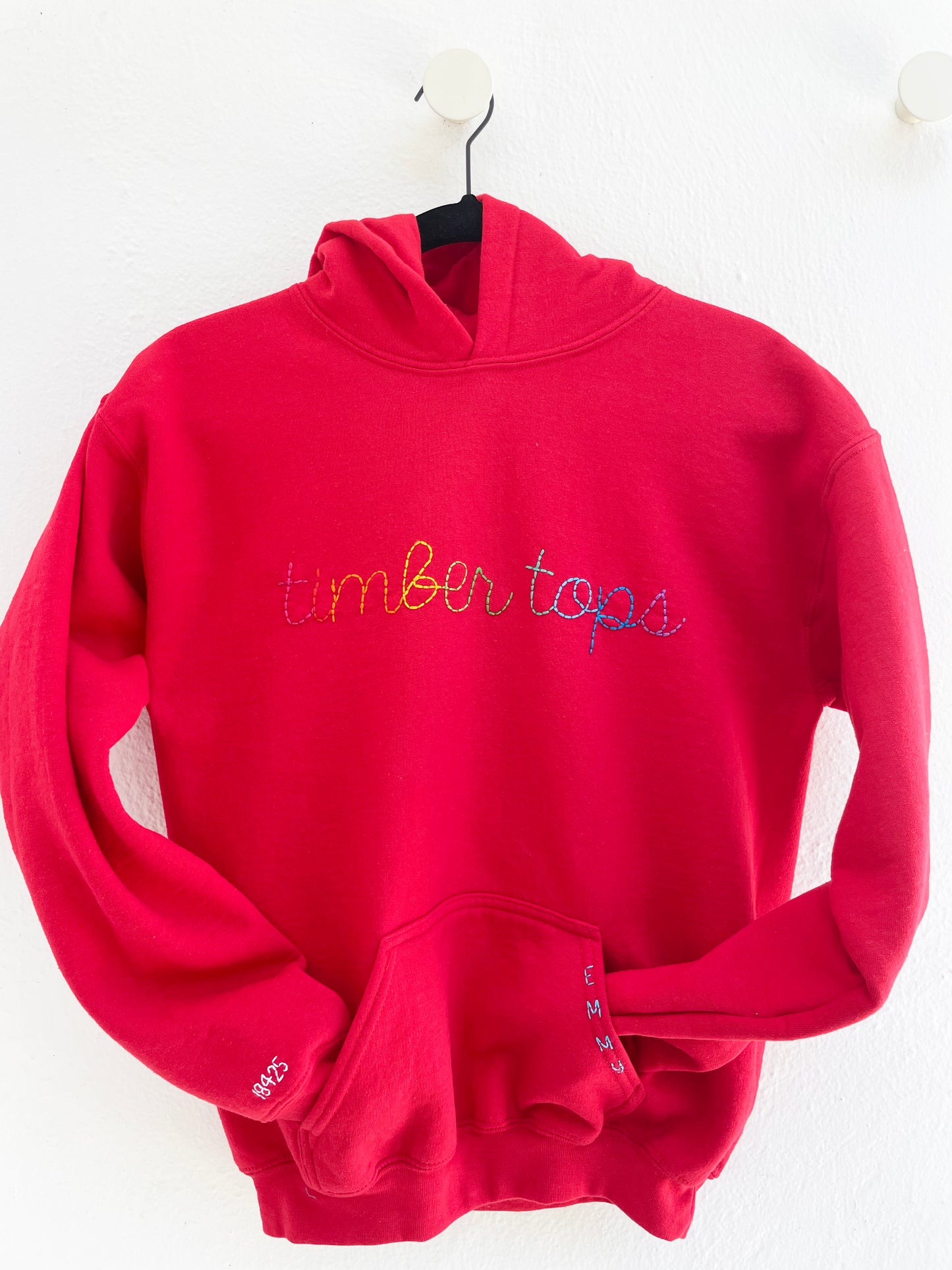 Hand Embroidered Camp Sweatshirt