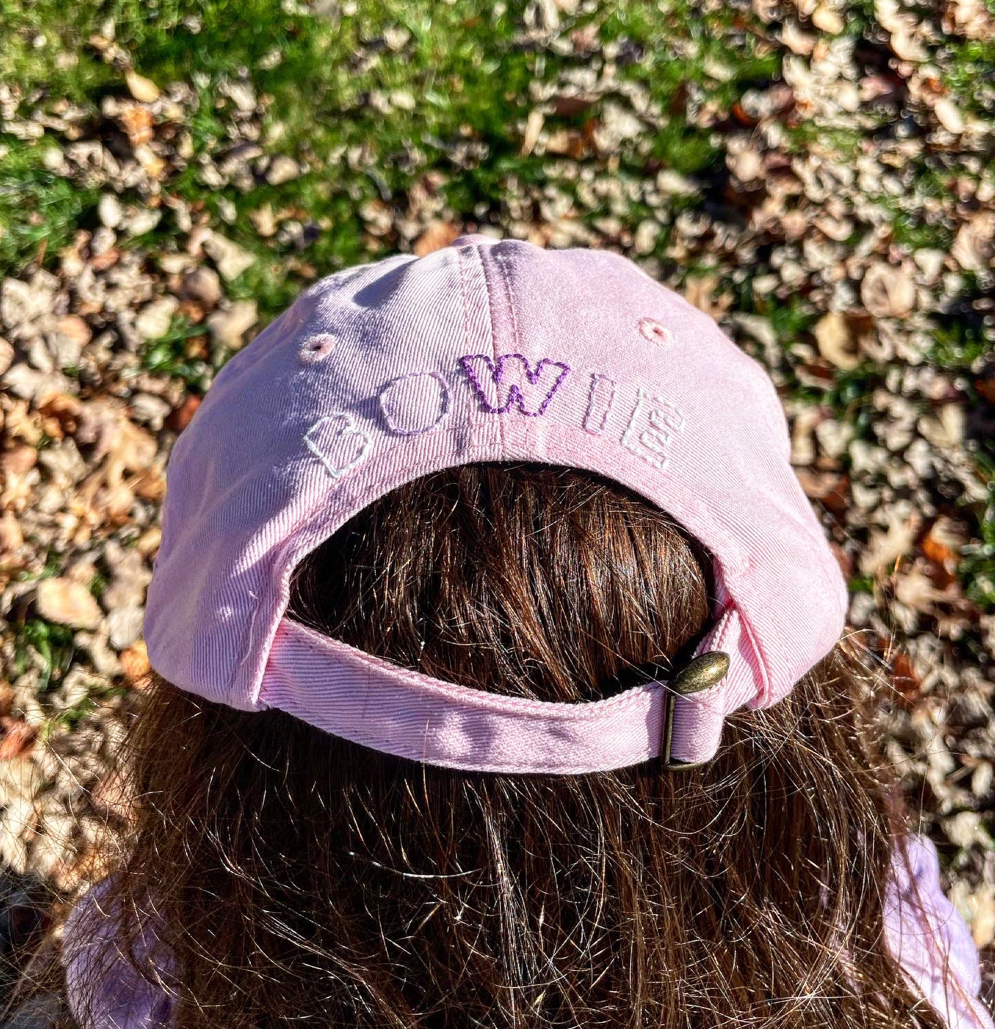 Unstructured Adjustable Baseball Cap - Hand Embroidered