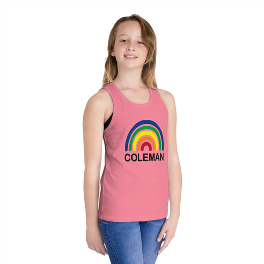 Over the Rainbow Coleman Kid's Jersey Tank Top (multiple colors)