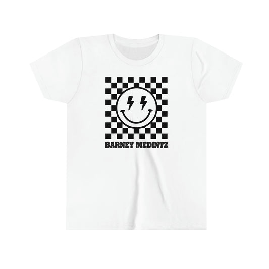 CBM Checker Happy Face Youth SS Tee (multiple colors)
