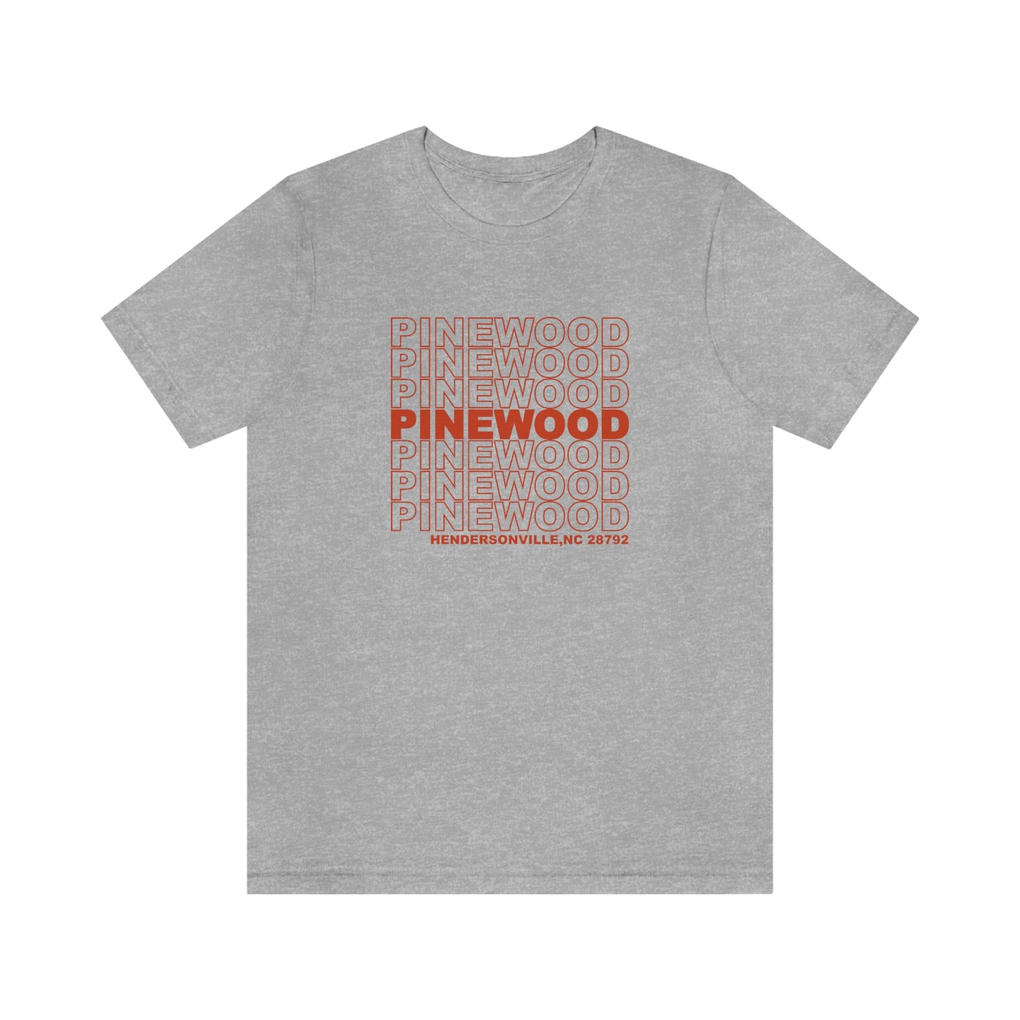 Pinewood Pinewood Pinewood  Adult SS Tee (multiple colors)