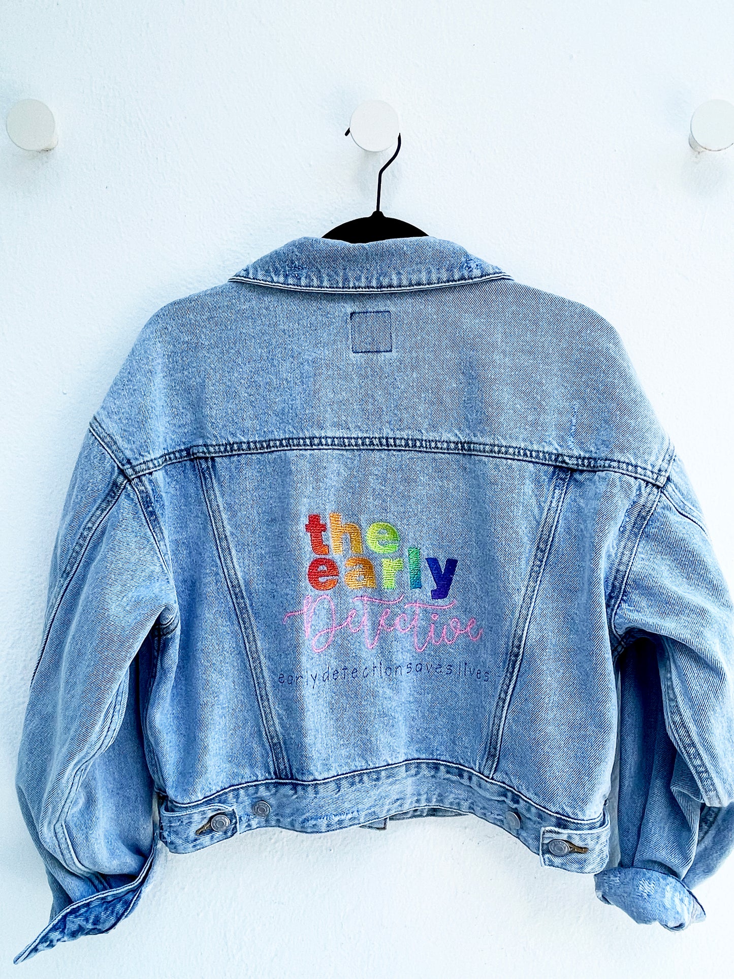 Jean Jacket  - Adult (machine embroidered)