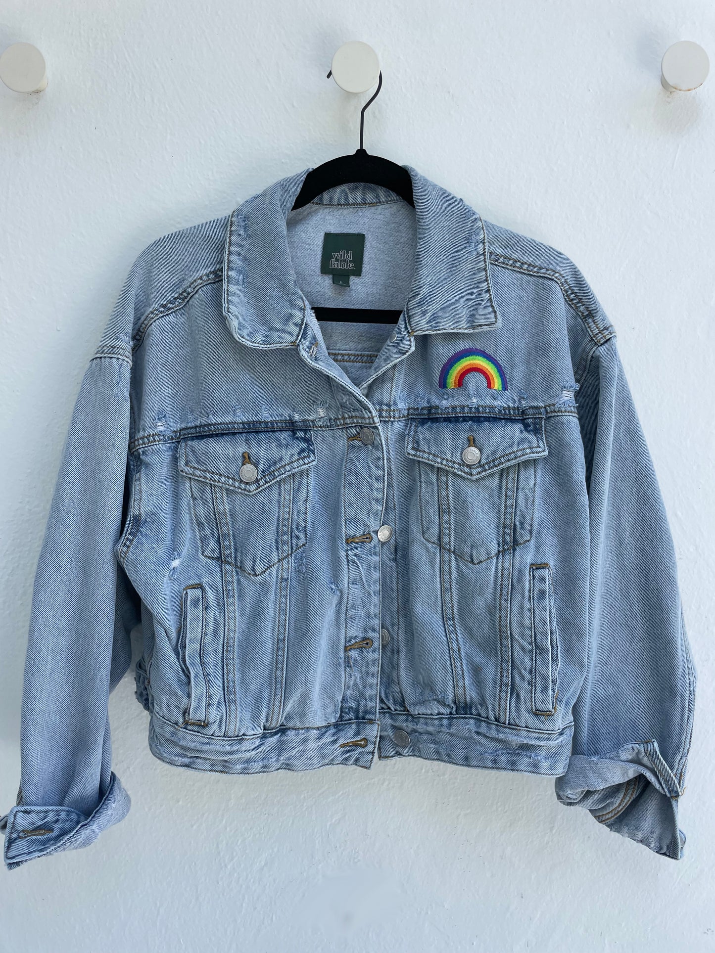 Jean Jacket - Adult (machine embroidered)