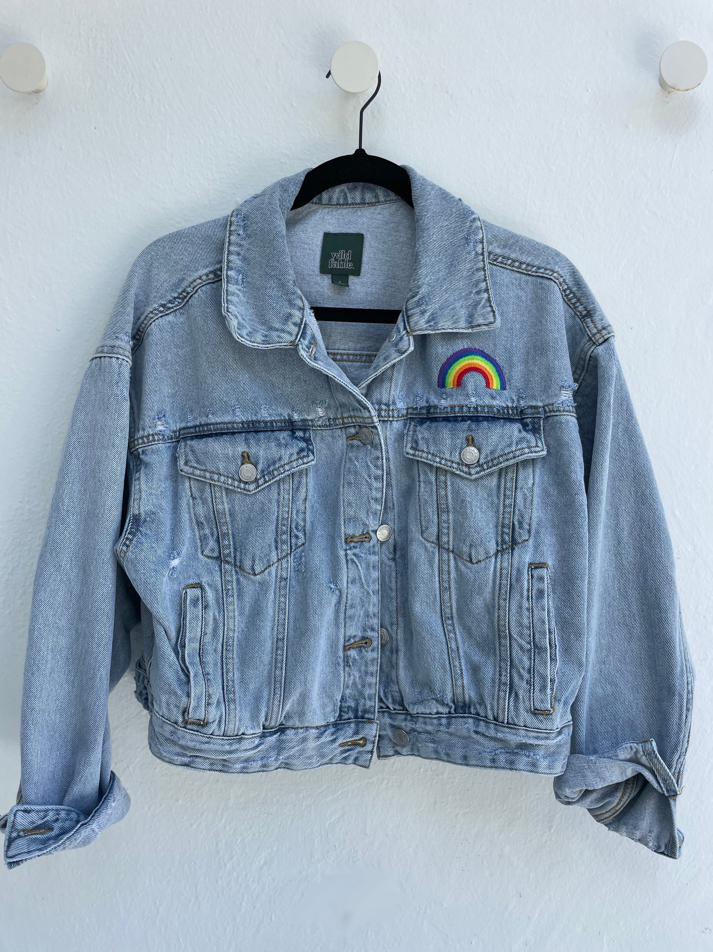 Jean Jacket  - Adult (machine embroidered)