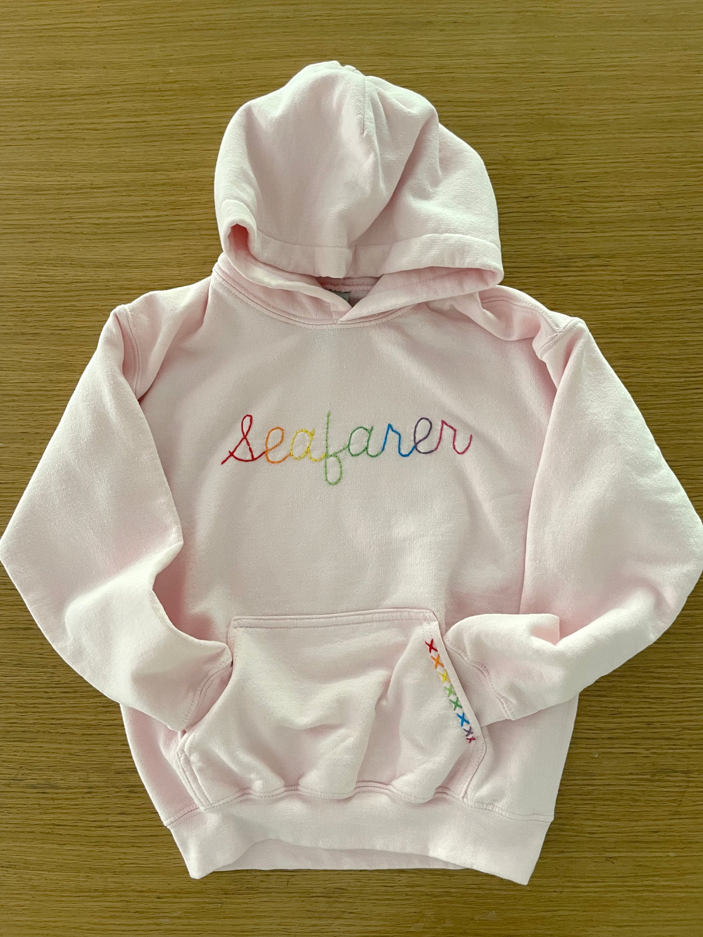 Hand Embroidered Camp Sweatshirt