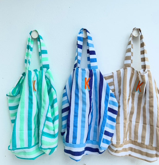 Las Bayadas Kids Mexican Rainbow striped lightweight  Beach Tote Bag