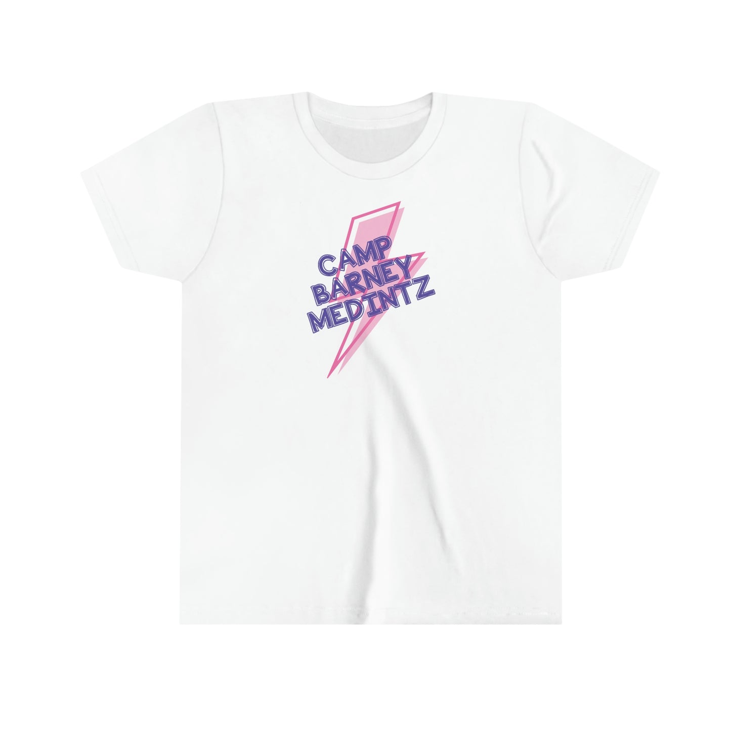 CBM Pink Bolt Youth Short Sleeve Tee
