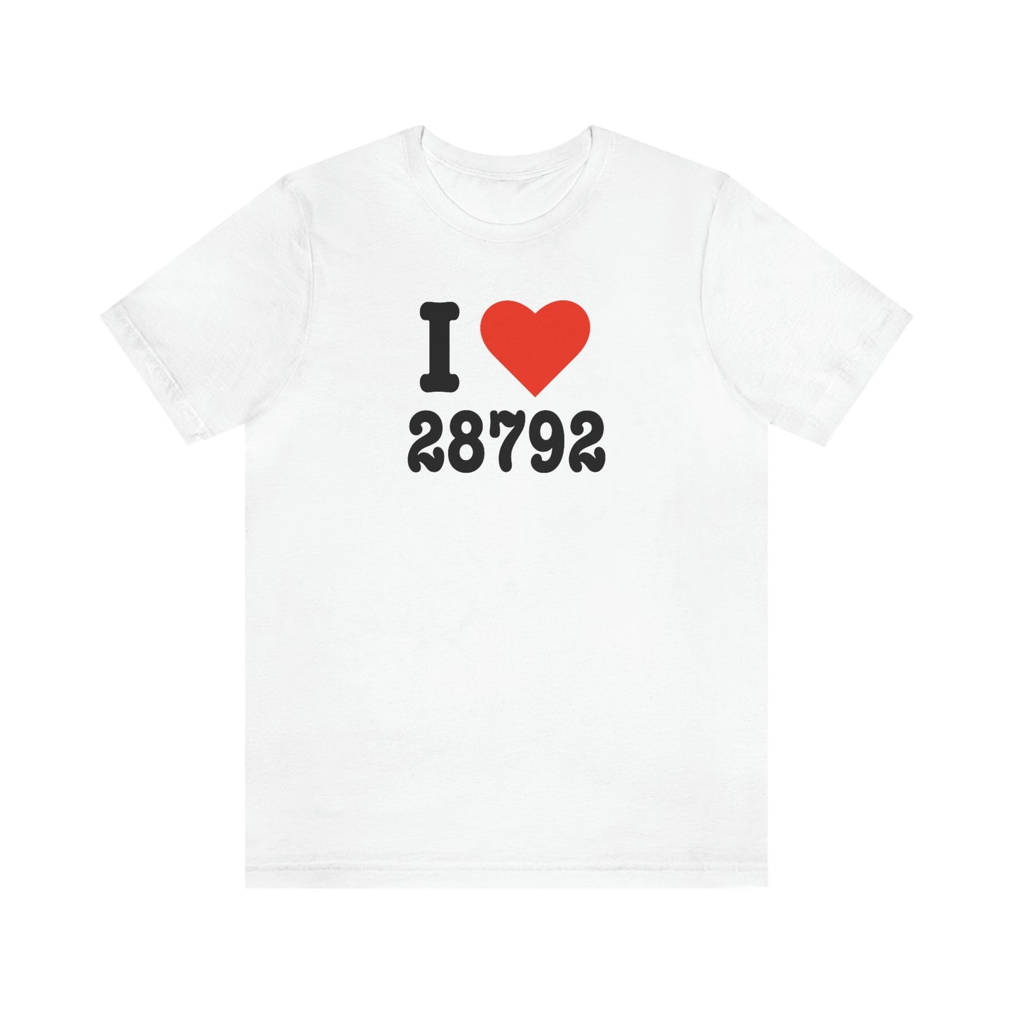I heart 28792 Unisex Jersey Short Sleeve Tee