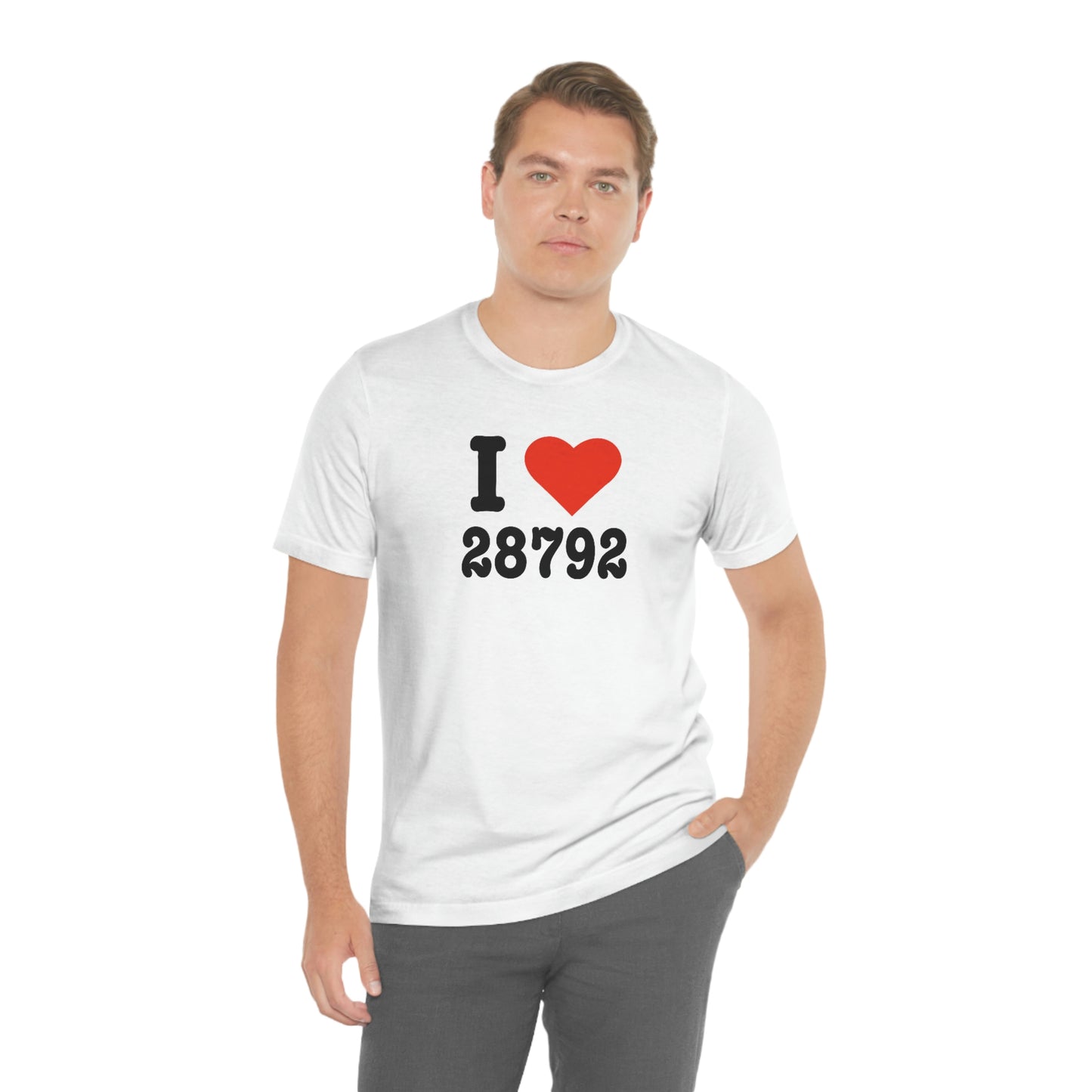 I heart 28792 Unisex Jersey Short Sleeve Tee